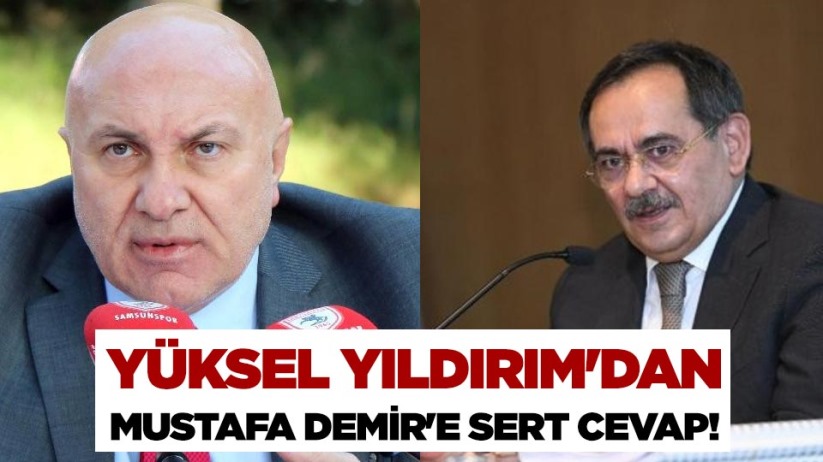 Mustafa Demir ile Samsunspor Başkanı Yüksel Yıldırım arasındaki gerilim büyüyor