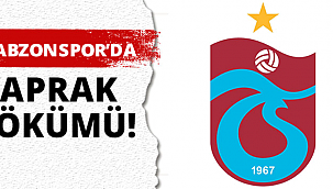 Trabzonspor'da Yaprak Dökümü Devam Ediyor