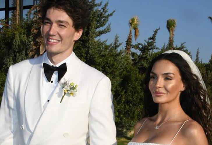 Ebru Şahin ve Cedi Osman düğünden kareler 