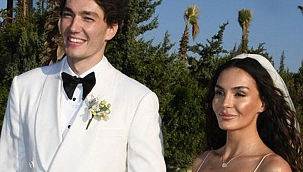 Ebru Şahin ve Cedi Osman düğünden kareler 