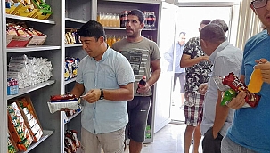 Engelliler için 'engelsiz bakkal' açıldı