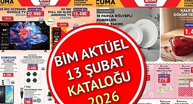 BİM Aktüel 13 Şubat 2026 Kataloğu
