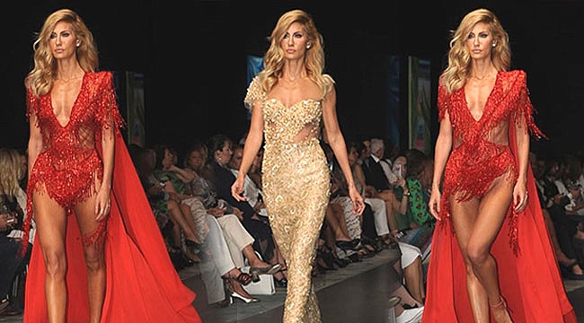 Çağla Şıkel, podyumu salladı