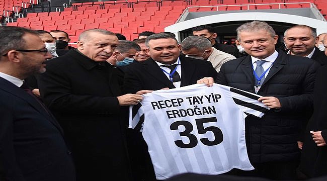 Erdoğan Alsancak Mustafa Denizli Stadı'nın açılışını yaptı