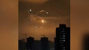 Başkent Kiev’de hava savunma sistemi iki saldırıyı durdurdu
