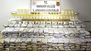 Dev uyuşturucu operasyonu: 250 kilogram eroin ele geçirildi