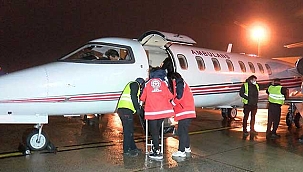 Düşerek yaralanan milli okçu ambulans uçakla Türkiye'ye getirildi