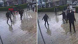 Flaş Haber... Belediyeye zorla girmeye çalışan şüpheli polis tarafından vuruldu