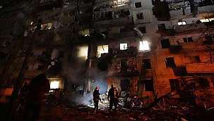 Kiev'deki yıkım görüntülendi! İşte detaylar...