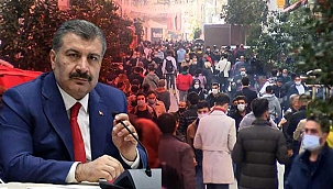 Sağlık Bakanı Fahrettin Koca yeni vaka haritasını paylaştı