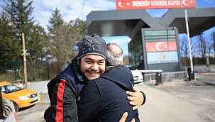 Ukrayna'dan tahliye olan Türk öğrenciler Kırklareli'ne ulaştı