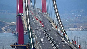 1915 Çanakkale Köprüsü'nde araç geçişleri başladı