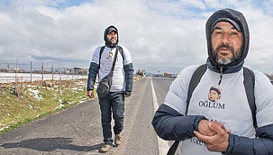 6 yıldır çocuğunu görmeyen dizi oyuncusu İstanbul'dan Diyarbakır'a yürüdü