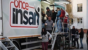 AFAD'ın mobil mutfak TIR'ı Ukrayna'da