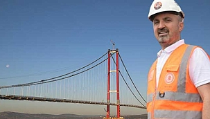 AK Parti'li Turan: Dünya'nın en büyük köprüsünü 18 Mart'ta onurla açacağız