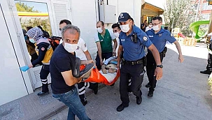 Akaryakıt istasyonunun kafesinde eşini ve patronunu...