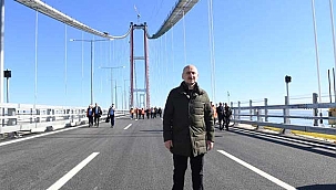 Bakan Karaismailoğlu 1915 Çanakkale Köprüsü'nün üretime etkisini açıkladı