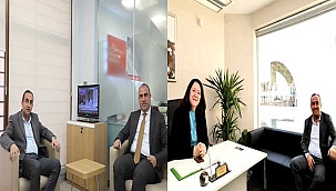 Başkan İlmek'ten İncesu'daki Bankalara Ziyaret