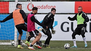 Beşiktaş'ta Trabzonspor maçı hazırlıkları devam ediyor