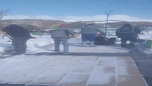 Bünyan Belediyesi'nden Kar Temizlik Çalışmaları