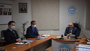 Büyükkılıç'tan KASKİ'de Değerlendirme Toplantısı