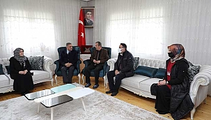 Cabbar Başkan'dan Şehit Ailelerine Ziyaret