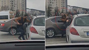 Çekiçle saldıran sürücü adliyede!