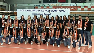 CEV Kupası şampiyonu Eczacıbaşı Dynavit basın mensuplarıyla buluştu