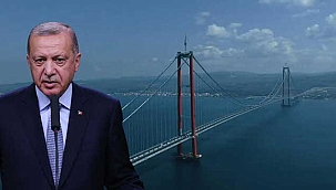 Cumhurbaşkanı Erdoğan 1915 Çanakkale Köprüsü''nü paylaştı