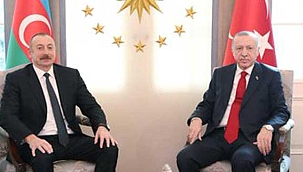 Cumhurbaşkanı Erdoğan, Azerbaycan Cumhurbaşkanı Aliyev ile bir görüştü