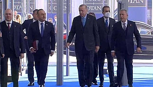 Cumhurbaşkanı Erdoğan NATO karargahında