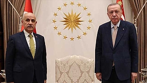 Cumhurbaşkanı Erdoğan, Tarım ve Orman Bakanı Vahit Kirişci'yi kabul etti