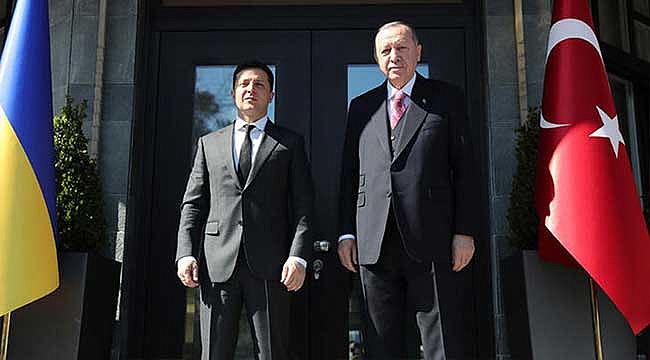 Cumhurbaşkanı Erdoğan, Zelenskiy ile görüştü