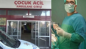 Doktora yumruk atıp, bıçak çeken...