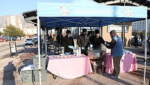 Ehliyet Sınavı Öncesi Sıcak Çorbalar Başkan'dan