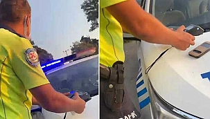 Eldiven ve siperlik takmayan polislerin yazdığı ceza iptal edildi