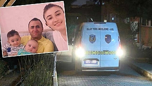Evde dehşet; iki çocuğu ile eşini...