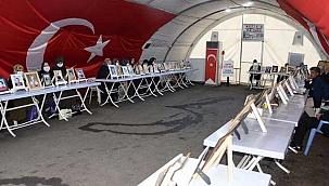 Evlat nöbeti tutan bana: Oğlumu almadan ayrılmayacağım