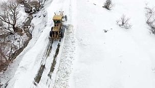 Kar esareti; 1373 köy yolu kapandı
