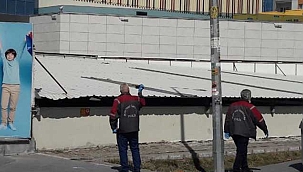 Kayseri'de AWM'nin otopark çatısının çökmesiyle 10 metreden düşen çocuk yaralandı