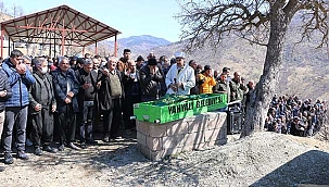 Kayseri'de, maden ocağındaki göçükte ölen işçi toprağa verildi