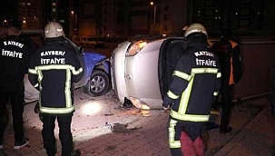 Kayseri'de polisi dur ihtarına uymayan 2 kişi...