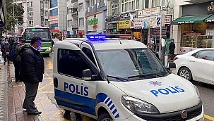  Kendisini 'polis' olarak tanıtan kişi...