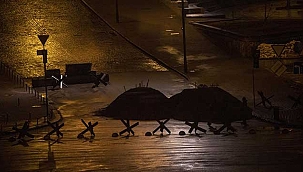 Kiev'de şiddetli patlama sesi...