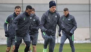 Konyaspor, Galatasaray maçı hazırlıklarına devam ediyor