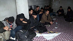 Kullanılmayan iş yerine yapılan baskında şok eden görüntüler!