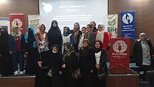 MAZLUMDER'den Göç Yolunda Kadın Paneli