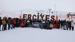 Öğrenciler Erciyes'te eğlenceli bir gün geçirdi