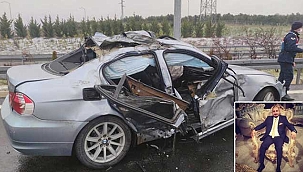 Otomobil TIR'a çarptı: 1 ölü 3 yaralı