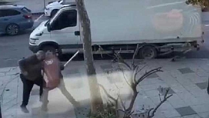 Otopark görevlisi sürücüye saldırdı